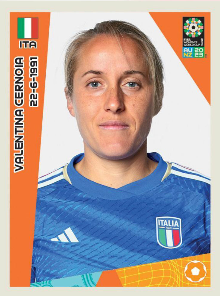 Panini Women's World Cup 2023 - 491 - Valentina Cernoia