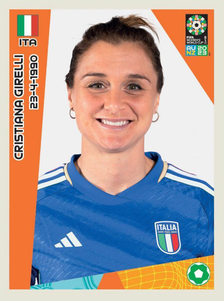 Panini Women's World Cup 2023 - 495 - Cristiana Girelli
