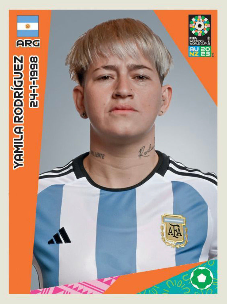 Panini Women's World Cup 2023 - 512 - Yamila Rodríguez