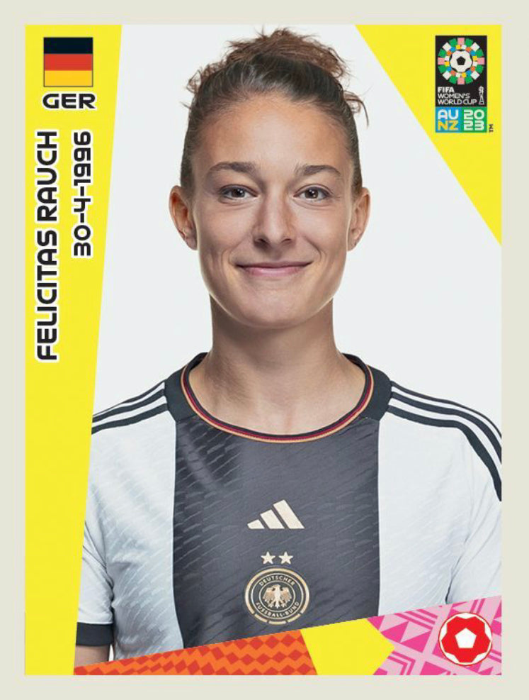 Panini Women's World Cup 2023 - 518 - Felicitas Rauch