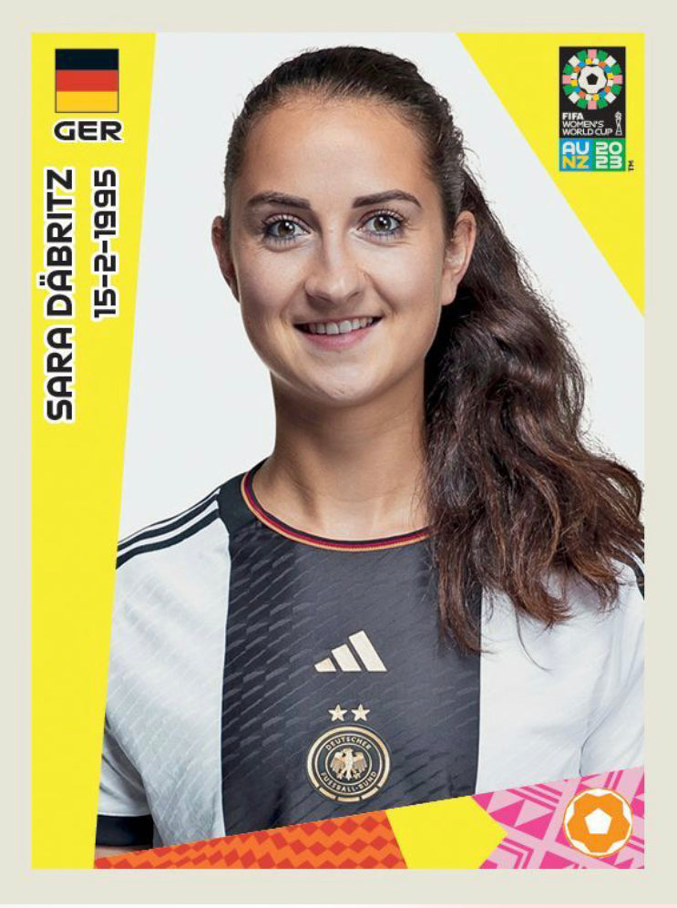 Panini Women's World Cup 2023 - 521 - Sara Däbritz