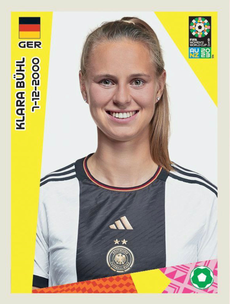 Panini Women's World Cup 2023 - 527 - Klara Bühl