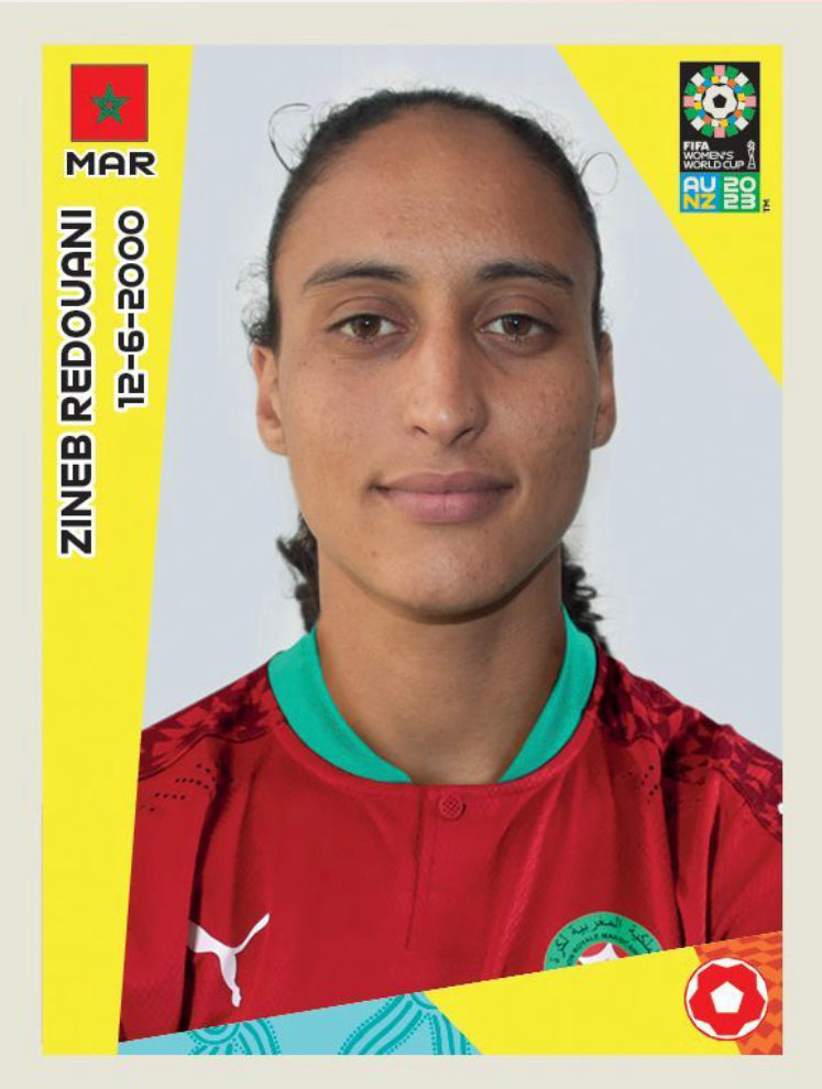 Panini Women's World Cup 2023 - 532 - Zineb Redouani