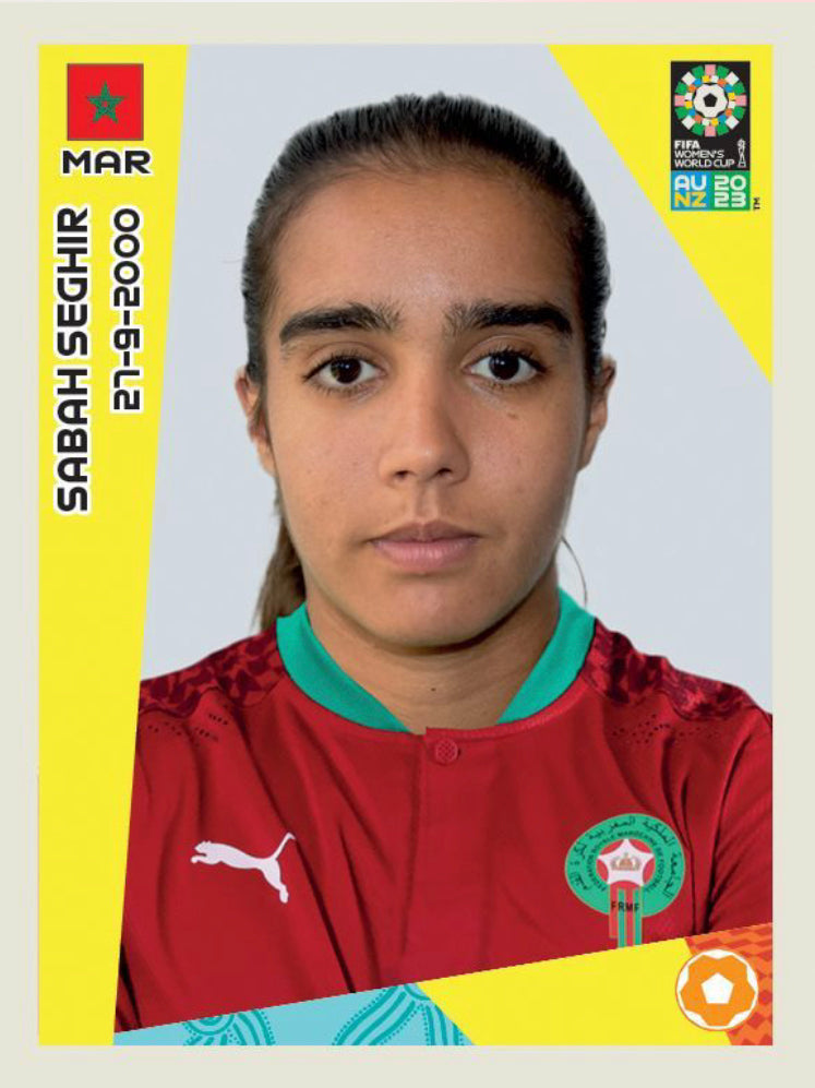 Panini Women's World Cup 2023 - 535 - Sabah Seghir