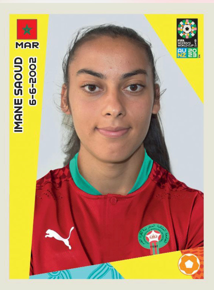 Panini Women's World Cup 2023 - 536 - Imane Saoud