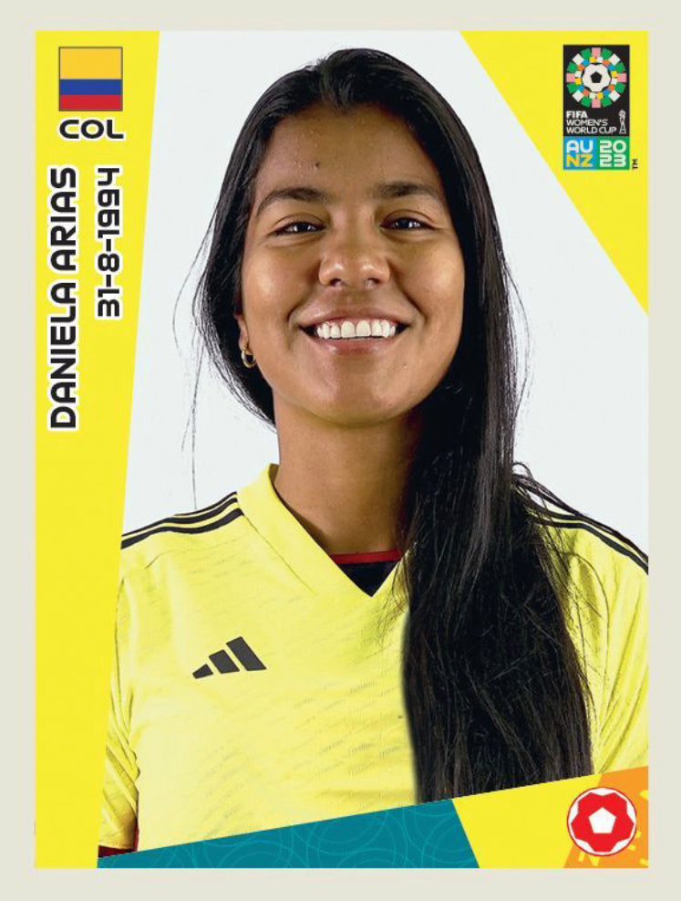 Panini Women's World Cup 2023 - 550 - Daniela Arias
