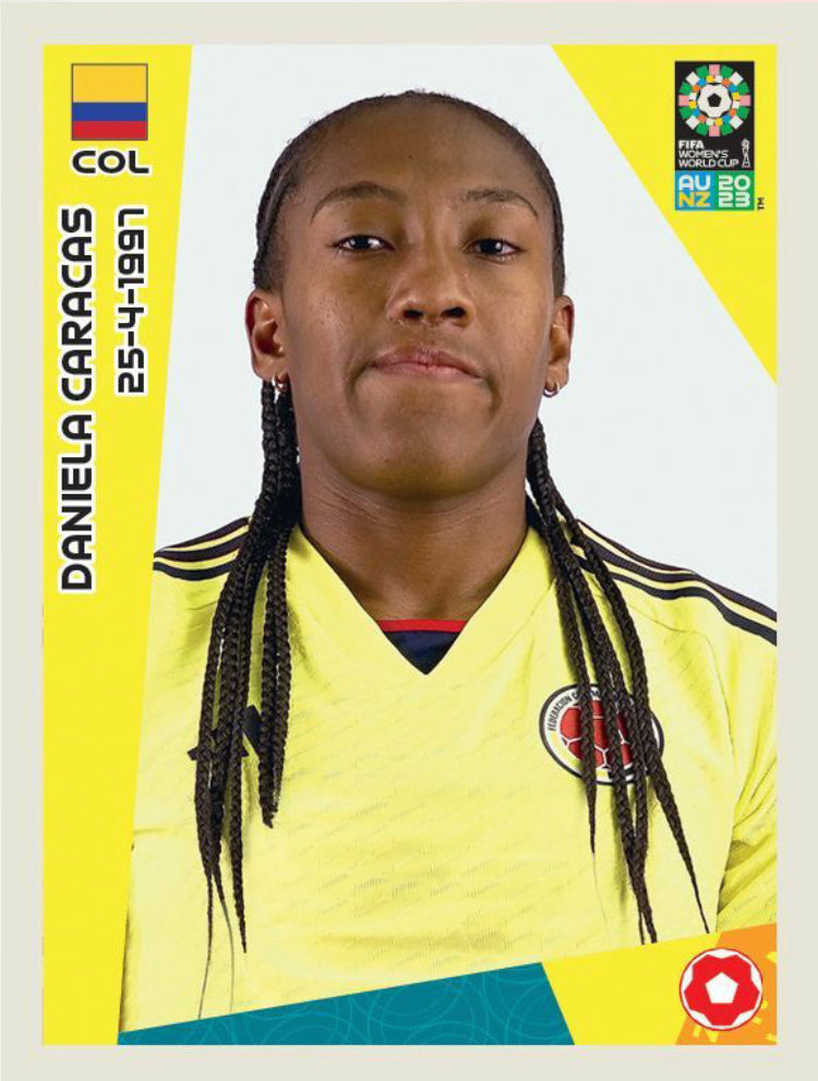 Panini Women's World Cup 2023 - 552 - Daniela Caracas