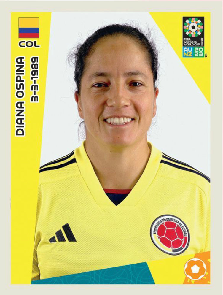 Panini Women's World Cup 2023 - 556 - Diana Ospina