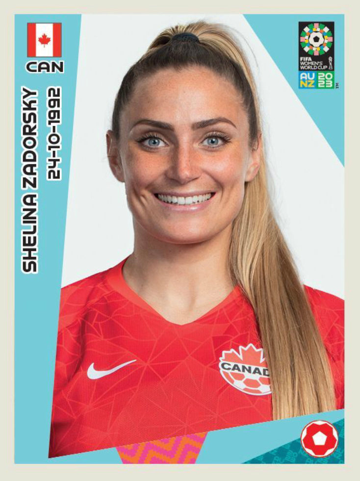 Panini Women's World Cup 2023 - 126 - Shelina Zadorsky
