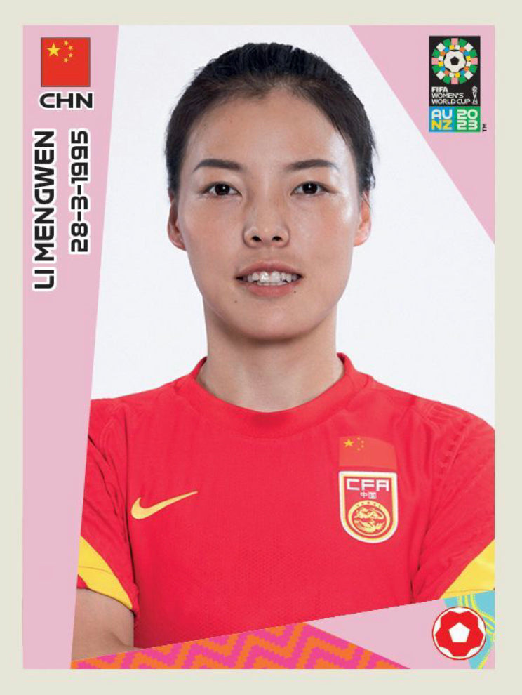 Panini Women's World Cup 2023 - 263 - Li Mengwen
