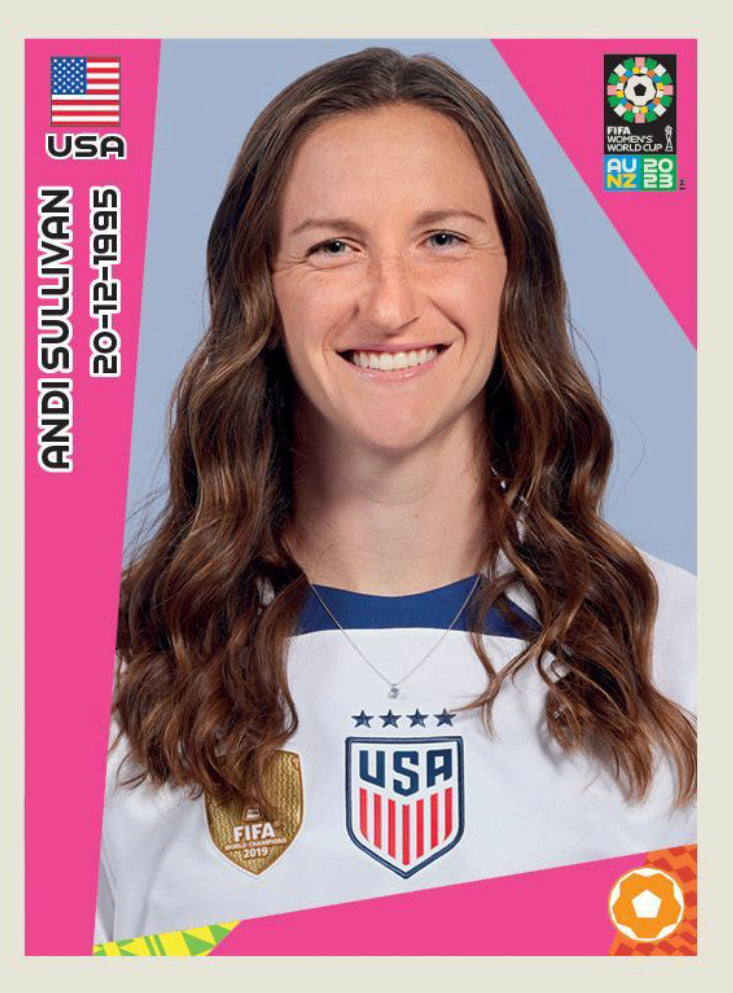 Panini Women's World Cup 2023 - 317 - Andi Sullivan
