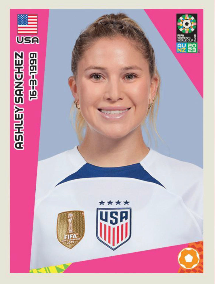 Panini Women's World Cup 2023 - 320 - Ashley Sanchez
