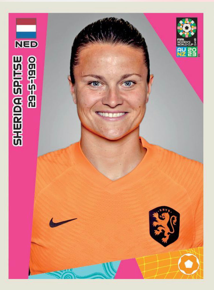 Panini Women's World Cup 2023 - 354 - Sherida Spitse