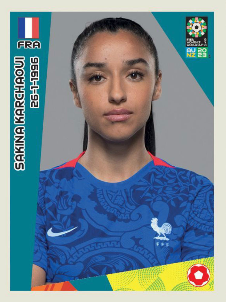 Panini Women's World Cup 2023 - 380 - Sakina Karchaoui