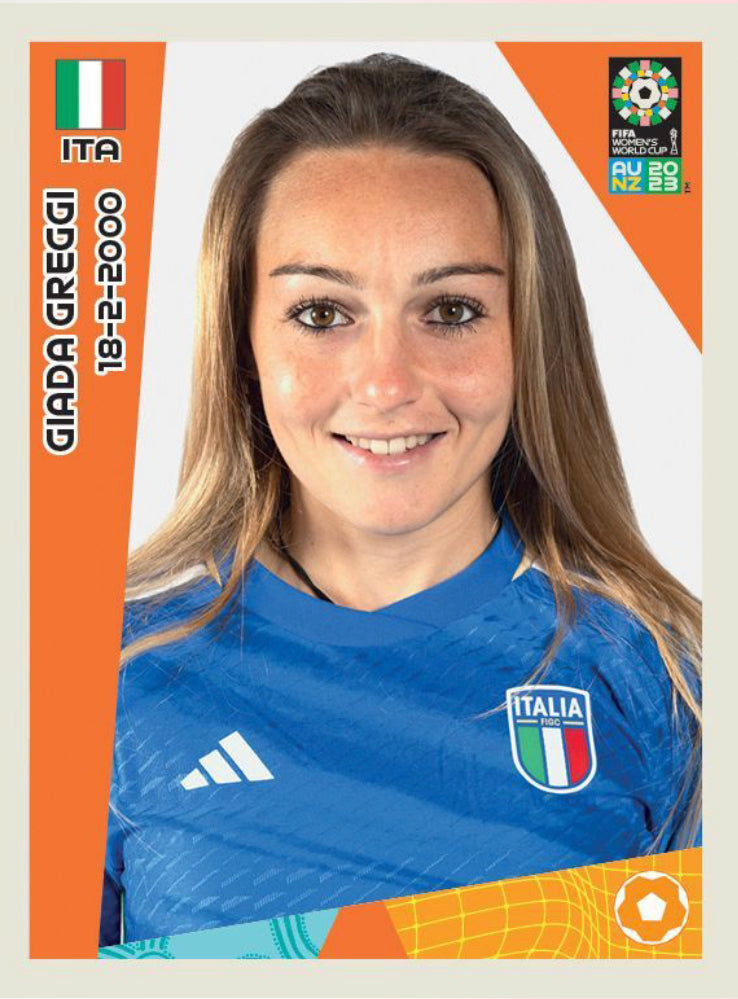 Panini Women's World Cup 2023 - 487 - Giada Greggi
