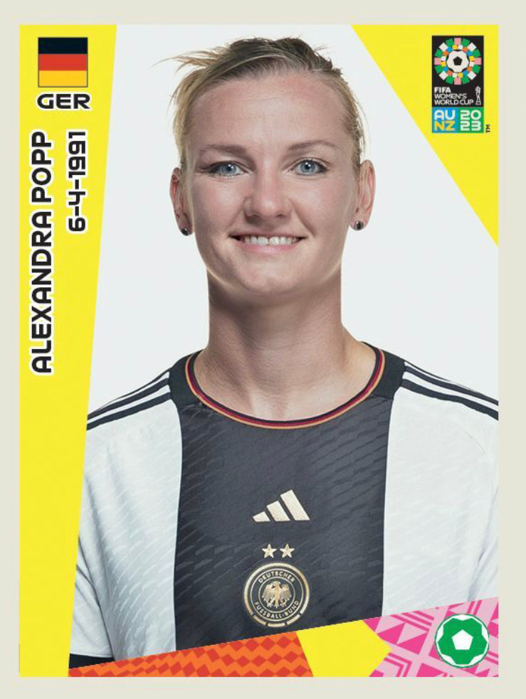 Panini Women's World Cup 2023 - 528 - Alexandra Popp
