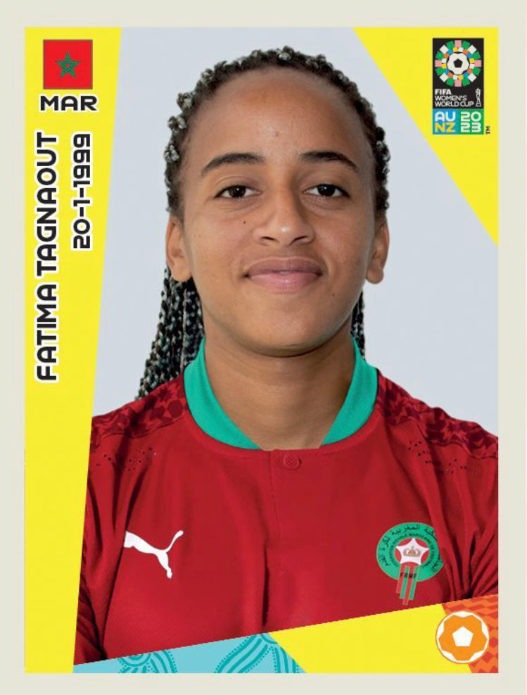 Panini Women's World Cup 2023 - 537 - Fatima Tagnaout