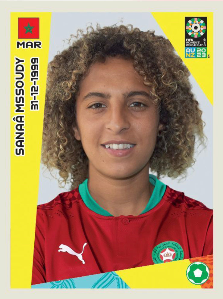 Panini Women's World Cup 2023 - 544 - Sanna Mssoudy