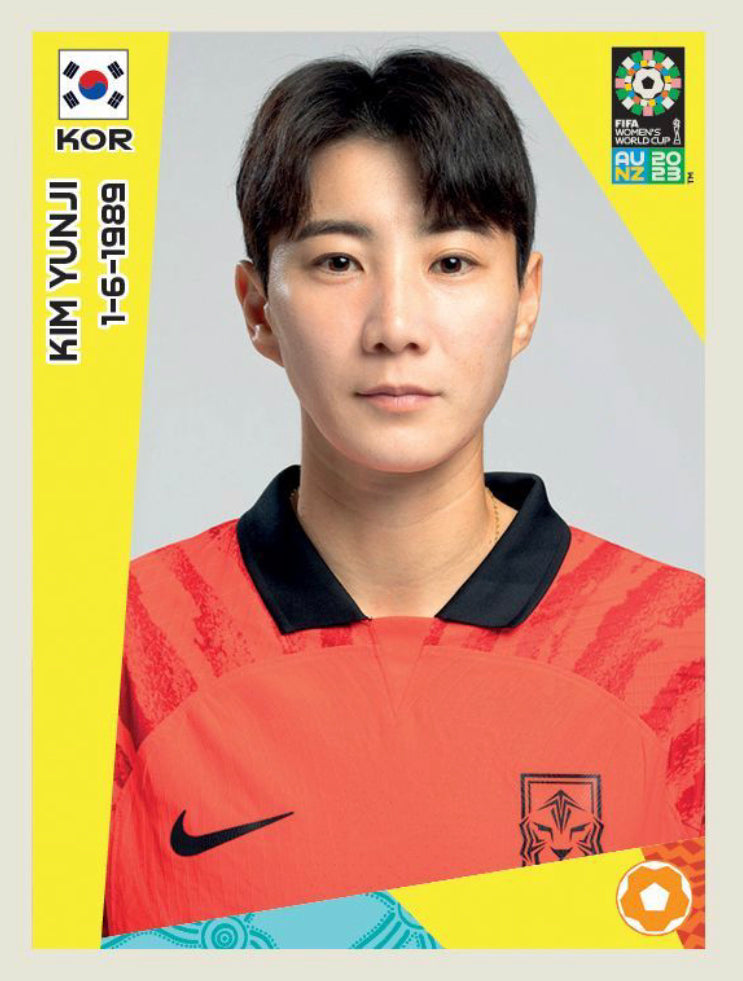 Panini Women's World Cup 2023 - 572 - Kim Yunji