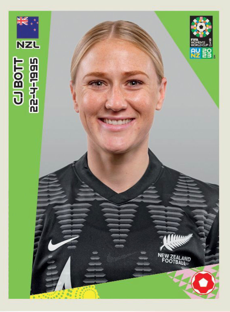 Panini Women's World Cup 2023 - 008 - CJ Bott