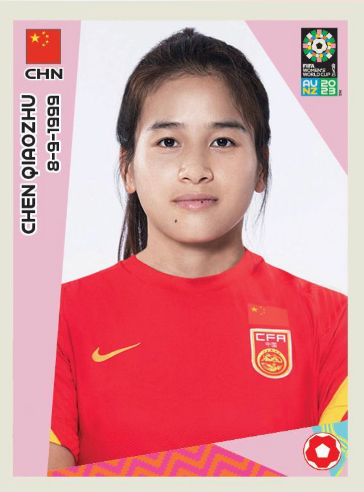 Panini Women's World Cup 2023 - 265 - Chen Qiaozhu