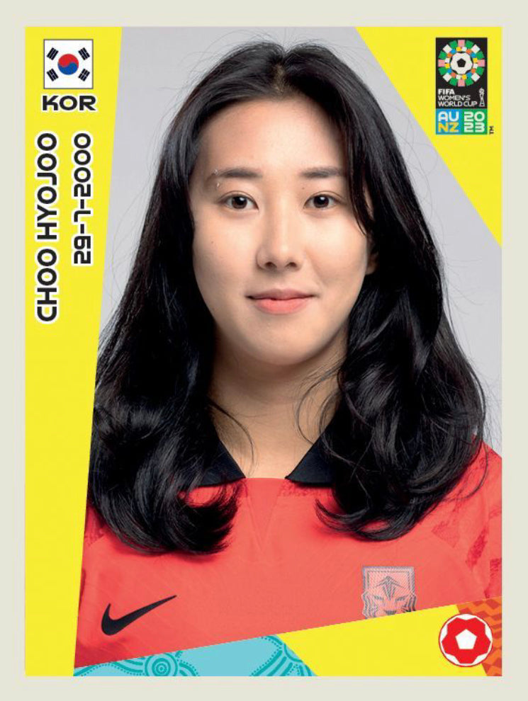 Panini Women's World Cup 2023 - 566 - Choo Hyojoo
