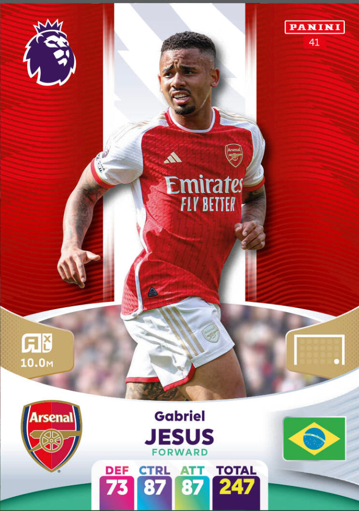 Panini Adrenalyn XL 2023/24 - 041 - Gabriel Jesus