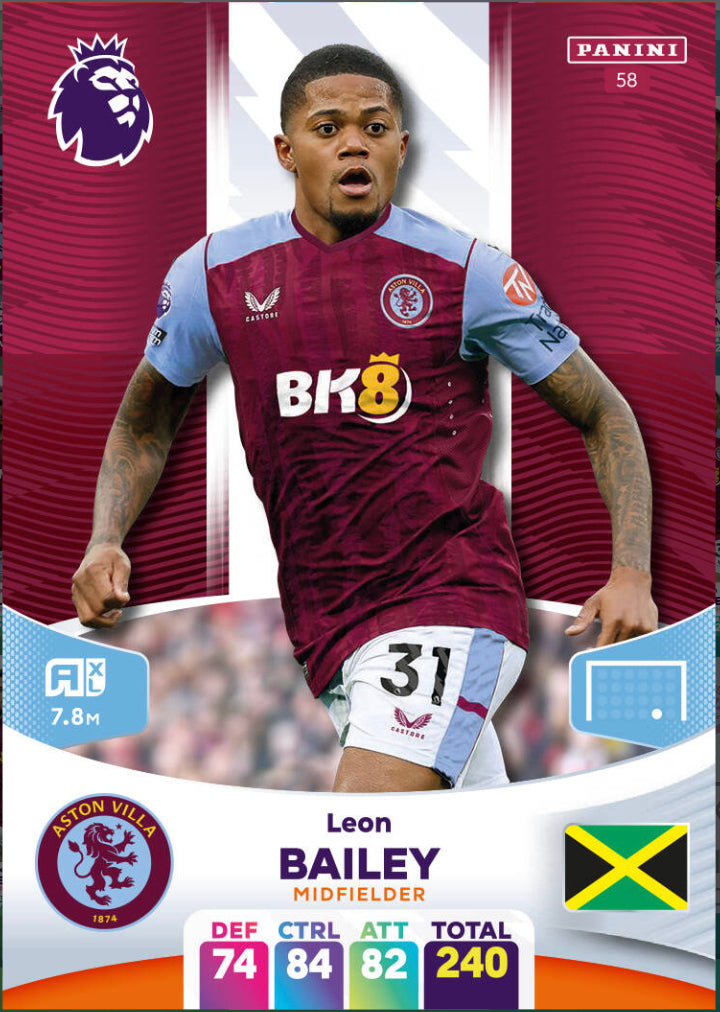 Panini Adrenalyn XL 2023/24 - 058 - Leon Bailey