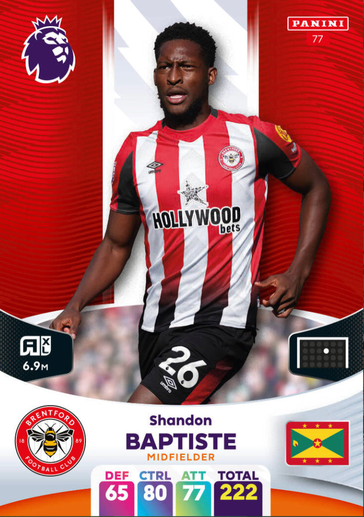 Panini Adrenalyn XL 2023/24 - 077 - Shandon Baptiste