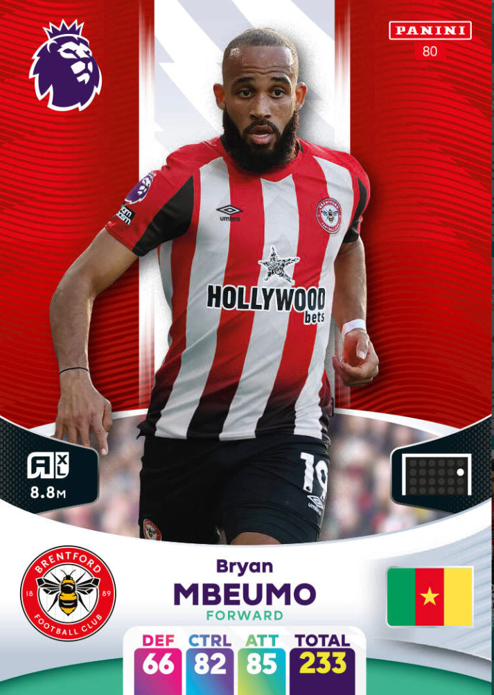 Panini Adrenalyn XL 2023/24 - 080 - Bryan Mbeumo