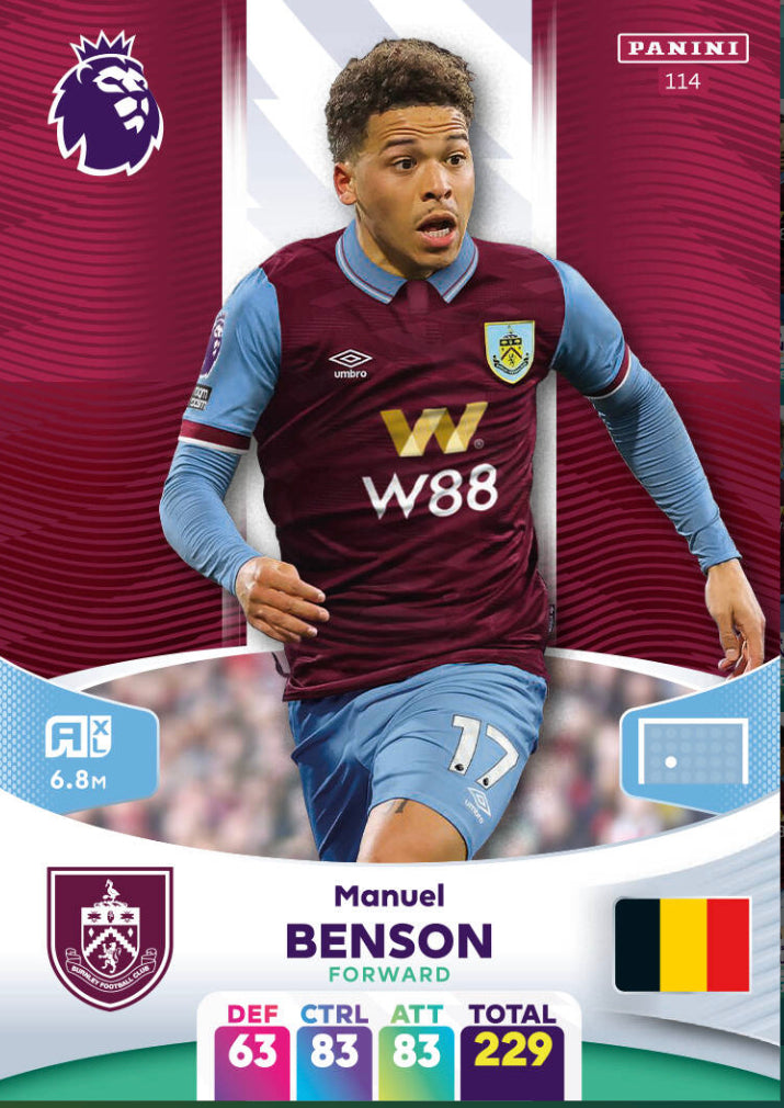 Panini Adrenalyn XL 2023/24 - 114 - Manuel Benson