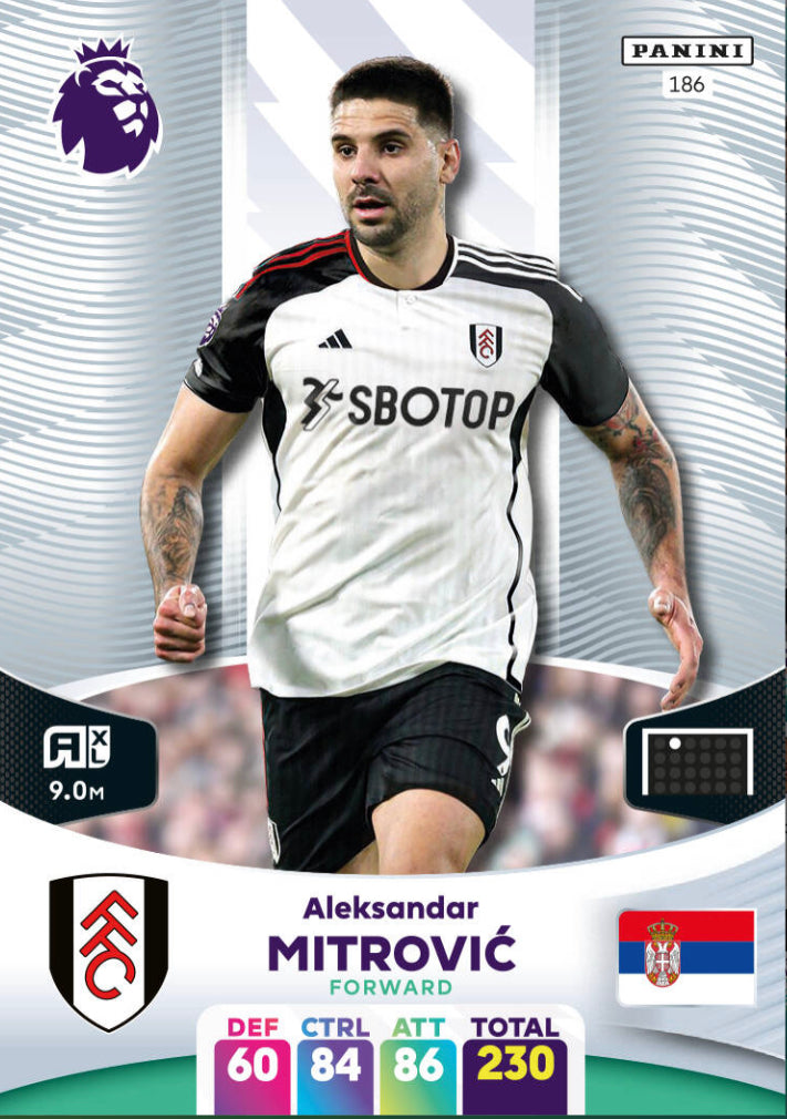 Panini Adrenalyn XL 2023/24 - 186 - Aleksandar Mitrovic