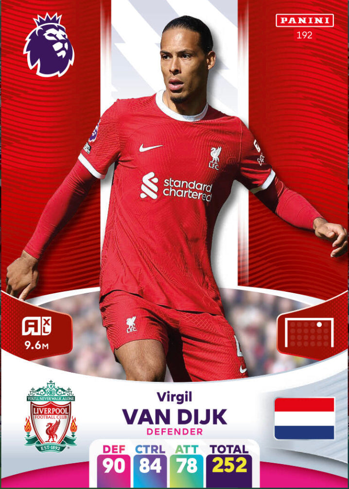 Panini Adrenalyn XL 2023/24 - 192 - Virgil Van Dijk
