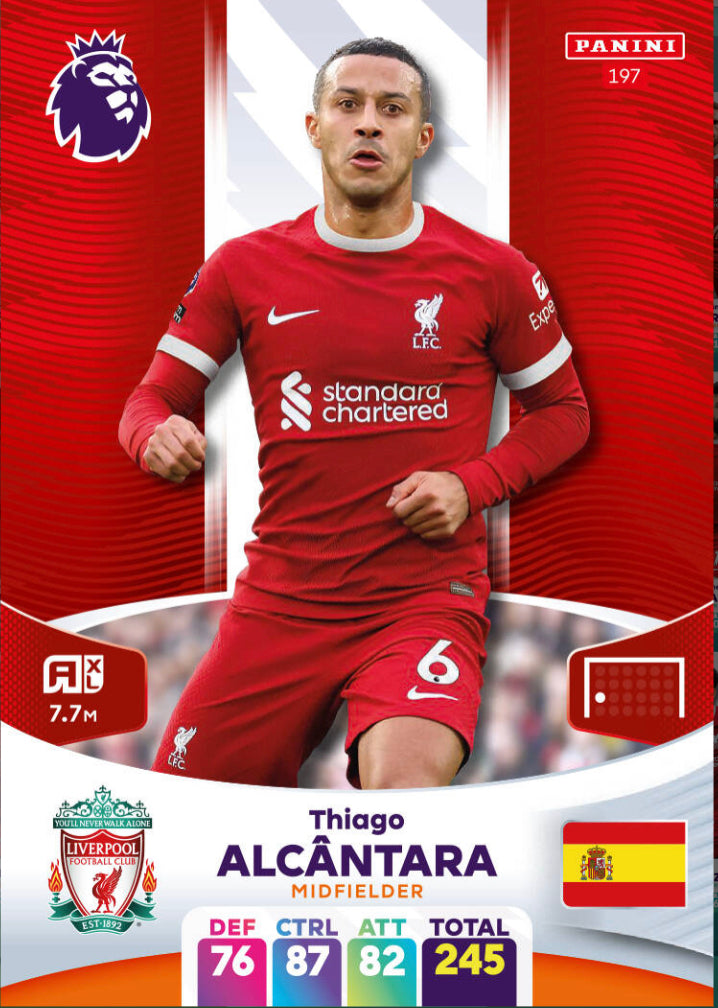 Panini Adrenalyn XL 2023/24 - 197 - Thiago Alcântara