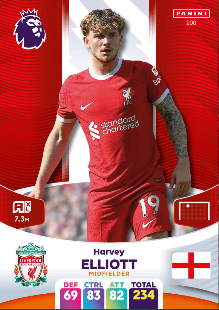Panini Adrenalyn XL 2023/24 - 200 - Harvey Elliot