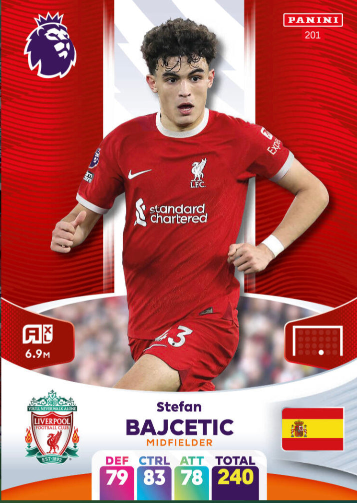 Panini Adrenalyn XL 2023/24 - 201 - Stefan Bajcetic