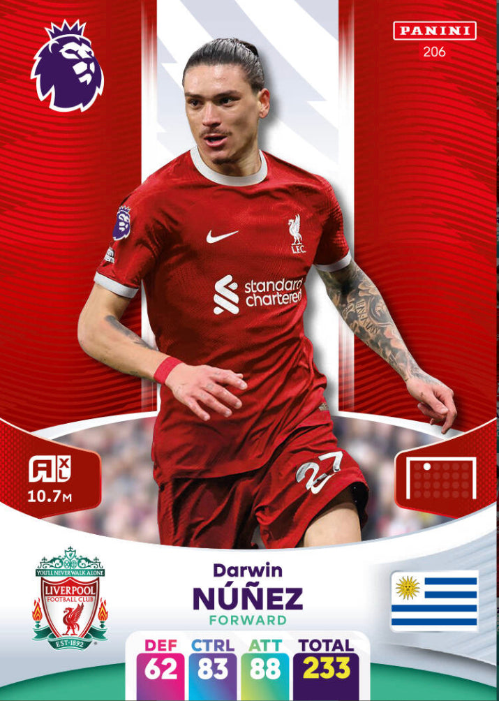Panini Adrenalyn XL 2023/24 - 206 - Darwin Núñez