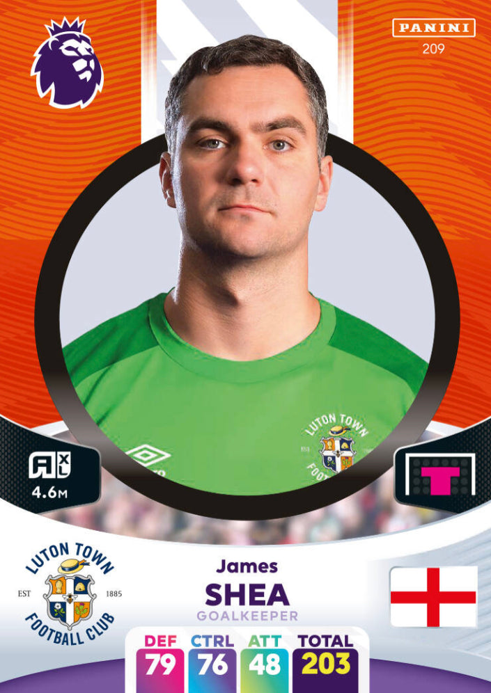 Panini Adrenalyn XL 2023/24 - 209 - James Shea