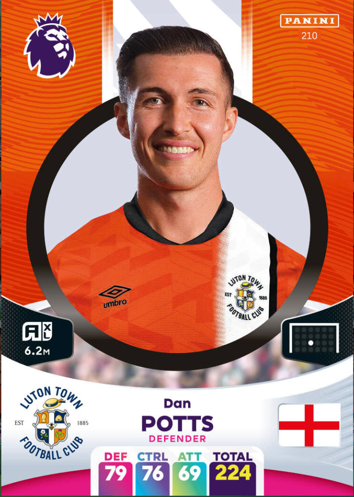 Panini Adrenalyn XL 2023/24 - 210 - Dan Potts