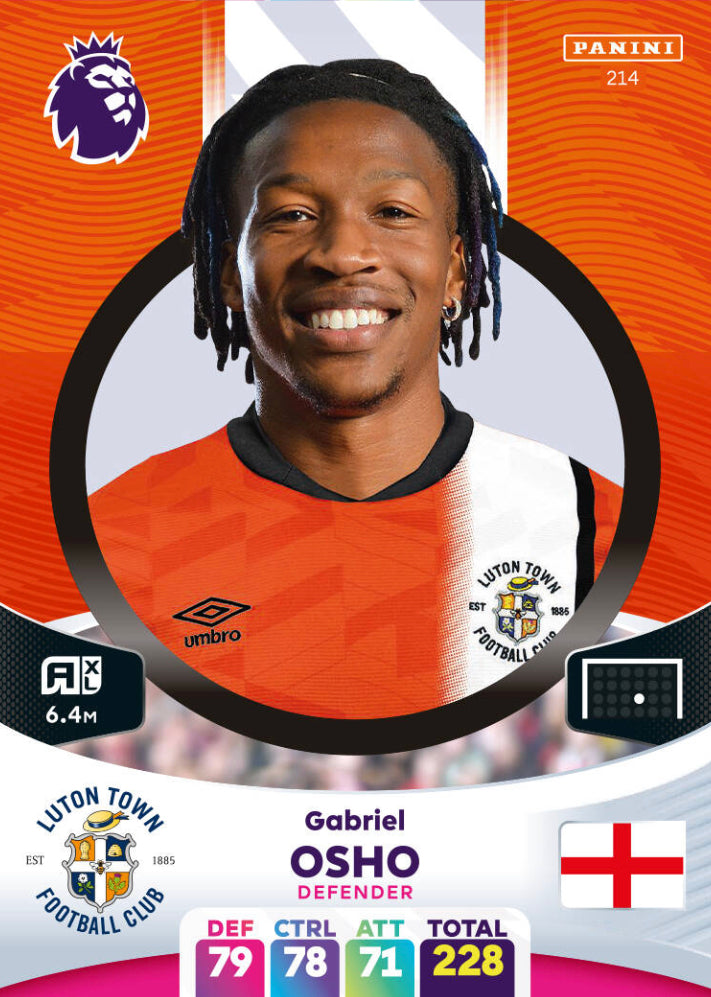 Panini Adrenalyn XL 2023/24 - 214 - Gabriel Osho