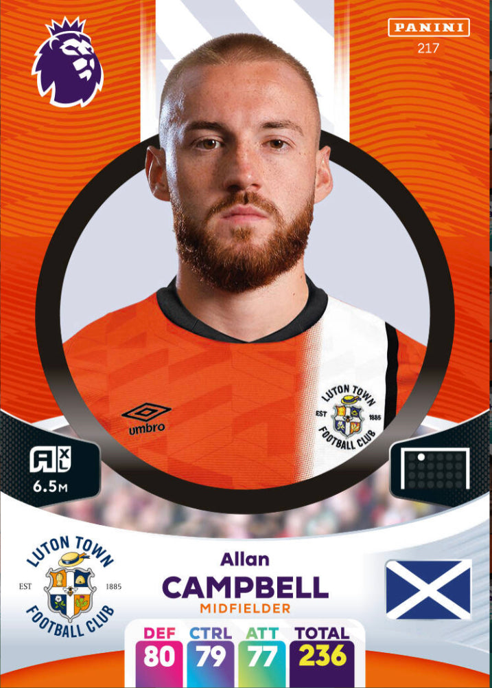 Panini Adrenalyn XL 2023/24 - 217 - Allan Campbell