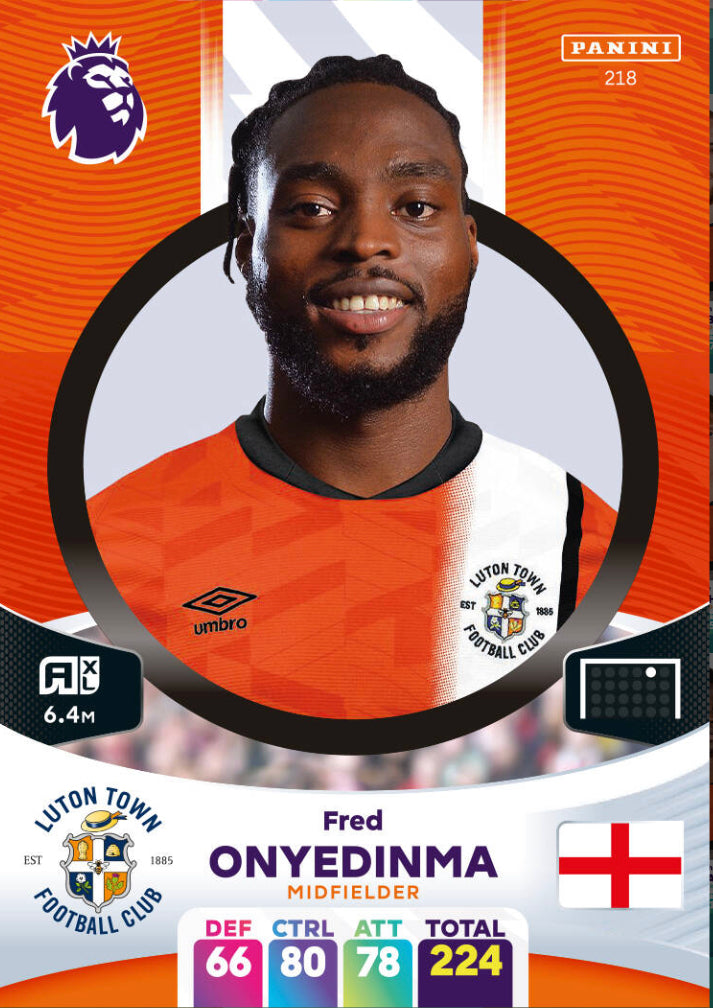 Panini Adrenalyn XL 2023/24 - 218 - Fred Onyedinma