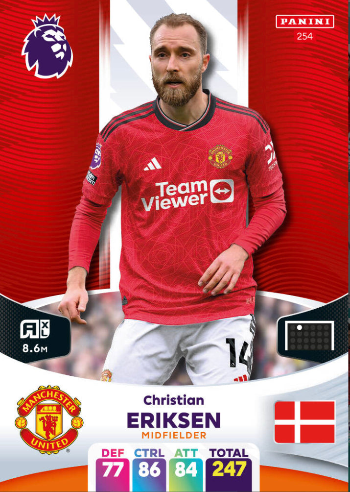 Panini Adrenalyn XL 2023/24 - 254 - Christian Eriksen