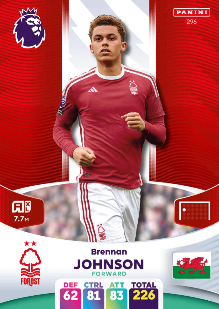 Panini Adrenalyn XL 2023/24 - 296 - Brennan Johnson