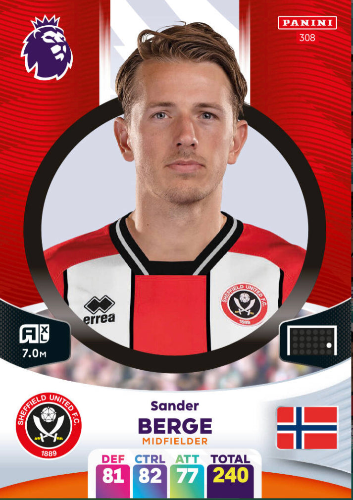 Panini Adrenalyn XL 2023/24 - 308 - Sander Berge