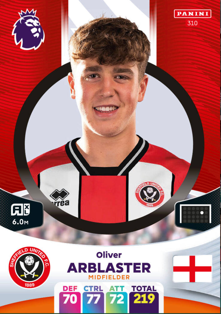 Panini Adrenalyn XL 2023/24 - 310 - Oliver Arblaster
