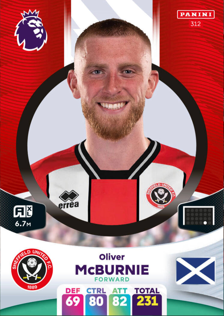 Panini Adrenalyn XL 2023/24 - 312 - Oliver McBurnie