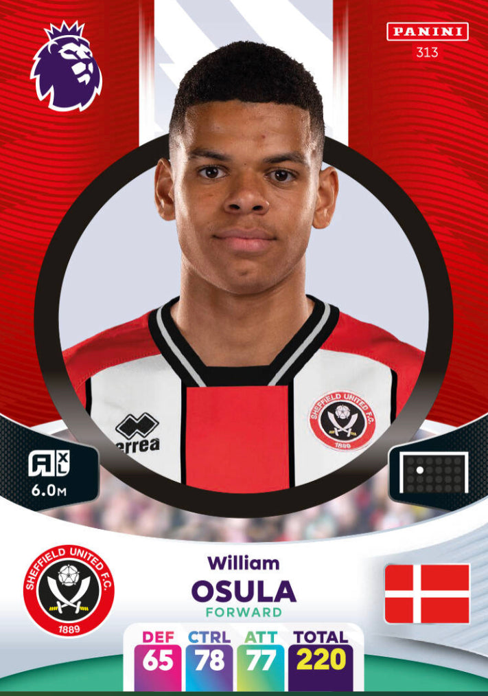 Panini Adrenalyn XL 2023/24 - 313 - William Osula
