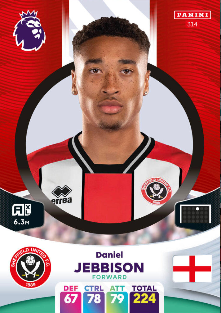 Panini Adrenalyn XL 2023/24 - 314 - Daniel Jebbison