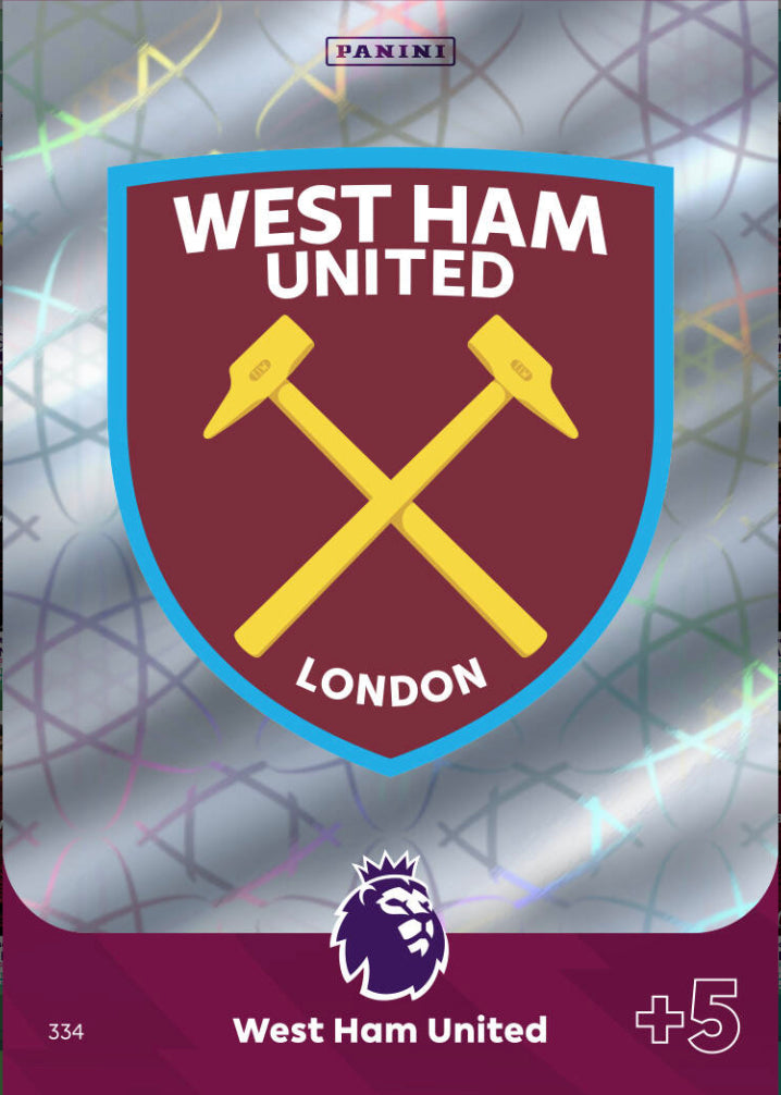 Panini Adrenalyn XL 2023/24 - 334 - West Ham United Club Badge